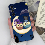 &Uuml;mbris Samsung Galaxy S6 S7 edge+ S23 S22+ Ultra J3 4 5 6 armsa p&otilde;rutuskindla l&auml;bipaistva silikoonist telefonikaane multifilmi mustriga Samsung Coque kaitseraua jaoks Samsung M30S