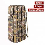 3 kiht 80cm/100cm/120cm Oxfordi kalastuskott Meeste &otilde;ngekotid &Otilde;lap&uuml;&uuml;gikotid seljakott K&auml;ekott Outdoor Sport XA234G 3 layer 80cm Camo