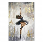 Elegantne Balerina Figuuri Kunst L&otilde;uendimaal Kaasaegne seinakunst Plakatid Prindib Elutoa seinapildid Kodu Cuadros Decor 20x30cm