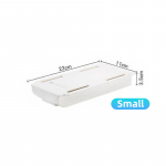 Fonken hoiukast pliiatsitele lauasahtli all Kontor Kodune hoiustamisvahend Peidetud kirjatarvete organiseerimisalus Self Stick pliiatsialus S valge