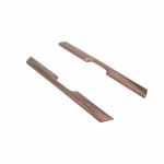 2 tk virsikupuidu teraga siseveetopsi hoidiku triibuline trimm Honda CRV 2017-2019 jaoks