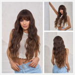 ALAN EATON, pikad roosad s&uuml;nteetilised parukad, pikad lainelised parukas, tukkidega naiste igap&auml;evane cosplay pidu