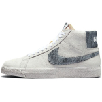 Nike Zoom Blazer Mid Premium SB Faded Pack - Hall Udune Must Unisex Tossud Valge DA1839-002 38
