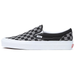 Vans Classic Slip-On Ruuduline - Must Valge Unisex Tossud VN0A7Q58BLK 38.5