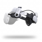 BOBOVR M3 PRO Comfort akupearihm, mis &uuml;hildub Meta Quest 3-ga Elite rihma asendamine, t&auml;iustatud m&auml;nguaeg ja tugi