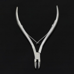 Roostevabast terasest k&uuml;&uuml;nekunst s&otilde;rme k&uuml;&uuml;nenaha n&auml;pits Clipper manik&uuml;&uuml;ri tangid l&otilde;ikuri t&ouml;&ouml;riist