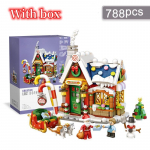 J&otilde;ulumaja J&otilde;uluvana 788tk Ehitusklotsid j&otilde;ulukingid Laste m&auml;nguasjad Pusle kokkupanek loominguline Kaunistused Kaunistus