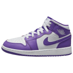 Air Jordan 1 Mid GS Purple Venom Laste tossud Valge DQ8423-511 38