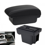 Chevrolet Niva auto k&auml;etugede kastile Asendatavad osad Keskkauplus Sisukarbi tarvikud Interj&ouml;&ouml;ri &uuml;ksikasjad Tassihoidja USB laadimine must/valge