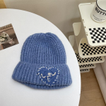 Love avara kootud villane m&uuml;ts naiste s&uuml;gis- ja talvine k&otilde;rvakaitse soe m&uuml;ts one size roheline