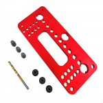 Kapi k&auml;epideme augu puurimismall Riistvara &scaron;abloon T&ouml;&ouml;riist Ukse mulgustaja Mitmeotstarbeline punane