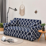 Lilletr&uuml;kiga diivanikate Elutoa m&ouml;&ouml;bli jaoks libisemiskindlad eemaldatavad diivanikatted elastseks spandexist 1Pc 3-seat 190-230cm