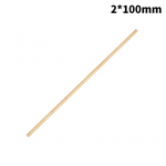 &Uuml;mmarguse varda l&auml;bim&otilde;&otilde;t 2/3/4/5 mm isetehtud noa k&auml;epideme v&otilde;i tarvikute jaoks 100&ndash;150 mm pikk pliivaba vaskvarras