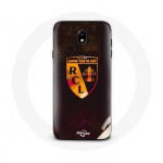 Coque Samsung Galaxy J5 2017 rcl lens orange fond noir