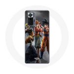 &Uuml;mbris Xiaomi Redmi Note 10 Pro Goku naruto Luffy &uuml;heosalise Dragon Ball z 3D Anime manga jaoks