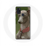 Samsung Galaxy A21S Case Greyhound hurt