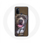 Oppo A53 &uuml;mbris Pitbull Dog valge hall