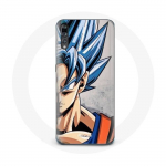 Coque pour Huawei p20 Anime Dragon Ball Goku Cheveux bleu