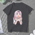 Chika Fujiwara naiste riided Kaguya sama Love Is War Graafilised naiste Ts&auml;rgid Vintage Grunge lahtised topsid Kawaii t&uuml;drukute t&auml;navar&otilde;ivad L