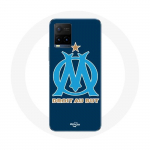 Coque pour Vivo Y21s 2021 / Y21 2021 Olympique de marseille OM logo bleu