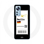 Coque pour Xiaomi Mi 12 / 12X Billet d'avion Berlin