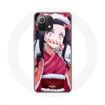&Uuml;mbris Xiaomi Mi 11 Lite Anime Demon Slayer Kamado Nezuko 2023. aasta j&otilde;ulup&uuml;hale