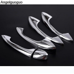 Door Handle Doorknob Bowl ABS Strip Sequins Decorative Cover Trim For Mercedes Benz E class W213 C Class W205 GLC X253 LHD 5 pieces