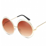 Luksuslikud &uuml;mmargused naiste p&auml;ikeseprillid Br&auml;ndi disainer Vintage Retro Suured p&auml;ikeseprillid Naiste p&auml;ikeseprillid Naistele P&auml;ikesepeegel