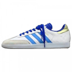 Lionel Messi x adidas Samba Indoor Spark Gen10s Meeste tossud Valge Lucid-Blue Sinine-Burst ID3550 38⅔