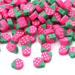30tk/kott Pol&uuml;meersavist Puuhelmed DIY K&auml;ev&otilde;ru Kaelakee K&otilde;rvar&otilde;ngad Ehted Aksessuaarid 10x10mm 30pcs/bag