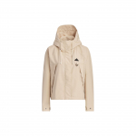 Adidas City Escape kootud jope Pure Logo vabaaja kapuutsiga naiste &uuml;leriided maagiline-helepruun JE8591 L