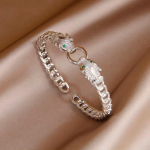 Klassikalised t&auml;iskristallkuubikud tsirkoon k&auml;ev&otilde;rud ja k&auml;ev&otilde;rud laiad pulmade pulmak&auml;ev&otilde;rud Moebr&auml;ndi ehted avatud k&auml;ev&otilde;ru 13