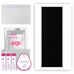 apgo Protective Skin Sticker for the back compatible with Huawei Mate Xs, Wrap Film, Foil, Vinyl - Pattern Matte Black