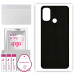 apgo Protective Skin Sticker for the back compatible with OnePlus Nord N100, Wrap Film, Foil, Vinyl - Pattern Matrix