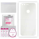 apgo Protective Skin Sticker for the back compatible with Google Pixel, Wrap Film, Foil, Vinyl - Pattern Matte Transparent