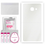 apgo Protective Skin Sticker for the back compatible with Samsung Galaxy J4 Core, Wrap Film, Foil, Vinyl - Pattern Matte Transparent