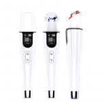 Sooja v&auml;rvi valguse silmade iluseade, silmade vibratsioonimassaaži tutvustav seade, heledate joonte ja &otilde;rna naha silmade iluseade, kodune iluseade English guidance valge