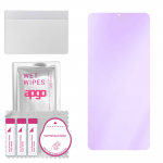 apgo Anti-Blue 9H Hybrid protective glass compatible with Xiaomi Redmi Note 9 4G, flexible nano glass, great replacement for tempered glass, scratch-r