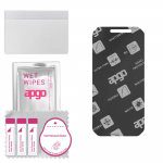 apgo MATTE Hybrid protective glass compatible with Doogee S40, flexible nano glass, great replacement for tempered glass, scratch-resistant, full glue