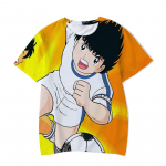 T-s&auml;rgid, anime, multikad, kapten Tsubasa, 3D-prindiga t&auml;navariided, poiste ja t&uuml;drukute vabaajar&otilde;ivad, &uuml;lisuured O-kaelusega t-s&auml;rgid, laste t-s&auml;rgid, riided 110