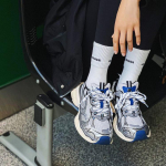 Paris Isa kingad Naiste INS Trendikas paksu tallaga k&otilde;rgendatud spordijalatsid Retro paeltega naiste kingad 35 sinine