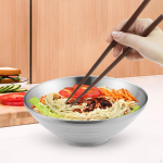 Stainless Steel Bowl Easy to Clean Noodle Soup Cooking Ramen Kneading Nesting 20cm Silver
