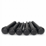Miwayer akustilise kitarri Ebony Bridge Pins Shell Dot'iga kitarriosad 6tk