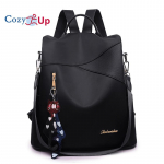 Cozy Up naiste seljakott v&auml;listingimustes reisimiseks seljakott Oxfordi riidest kaheotstarbeline vaba aja seljakott 32x14x35cm punane