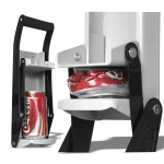 Compacteur de canettes avec accroche mural