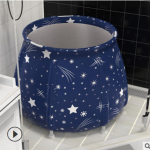 Kaasaskantav t&auml;iskasvanute vann 27 X 25 Kokkupandav eraldiseisev vann Keskkonnas&otilde;bralik du&scaron;&scaron; vann soojusisolatsioonivahuga perevannituba