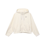 Nike &uuml;hev&auml;rvilise logoga kapuutsiga treeningjakk naistele Jakid Valge FB5639-110 XL white