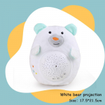 Beebi rahustav projektsioon &Ouml;ine valgusmuusika Imiku magamine t&auml;histaeva projektor Laste pl&uuml;&uuml;sist nukk nukk 23.5*14.5cm