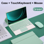 Samsung Galaxy Tab S9 FE 10,9-tolline eemaldatav Bluetooth-klaviatuuri&uuml;mbris Samsung Tab S9 FE 10,9-tollise SM-X510/X516B jaoks Russian keyboard