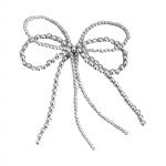 Stiilne Bowknot kinga pandla p&auml;rlikujulised vibud Kujulised kingaklambrid DIY tarvikud v&otilde;tmehoidja k&otilde;rvar&otilde;ngad kaelariidest ehete valmistamise t&ouml;&ouml;riist valge